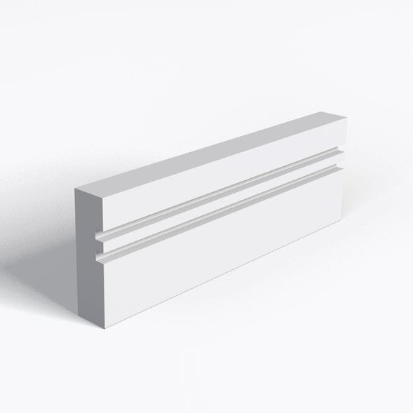 Double Square Groove MDF Architrave