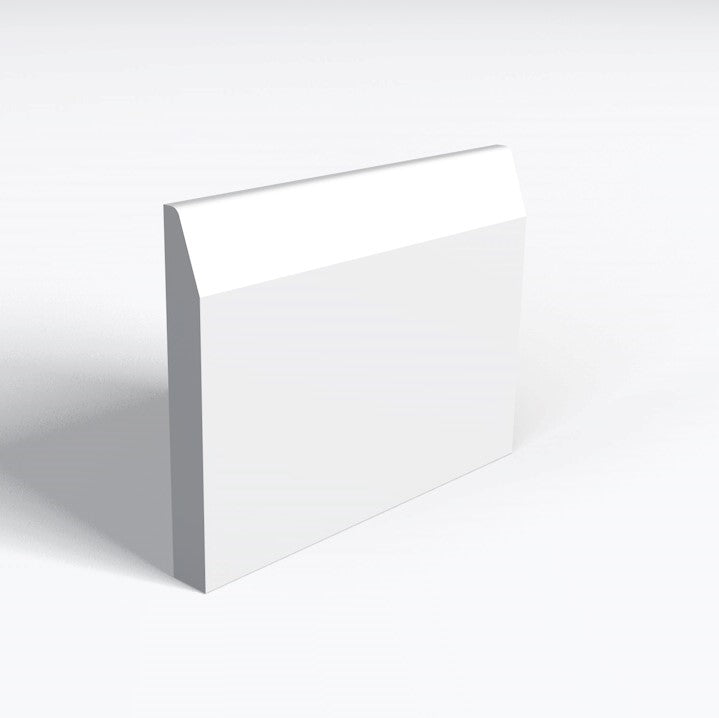 Chamfered Round MDF Skirting